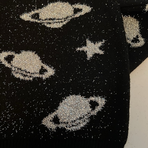 NWT Zara Space Long Sleeve Sweater Size Small - Picture 5 of 5